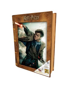 PUZZLE-LIBRO LENTICULAR HARRY POTTER BATALLA