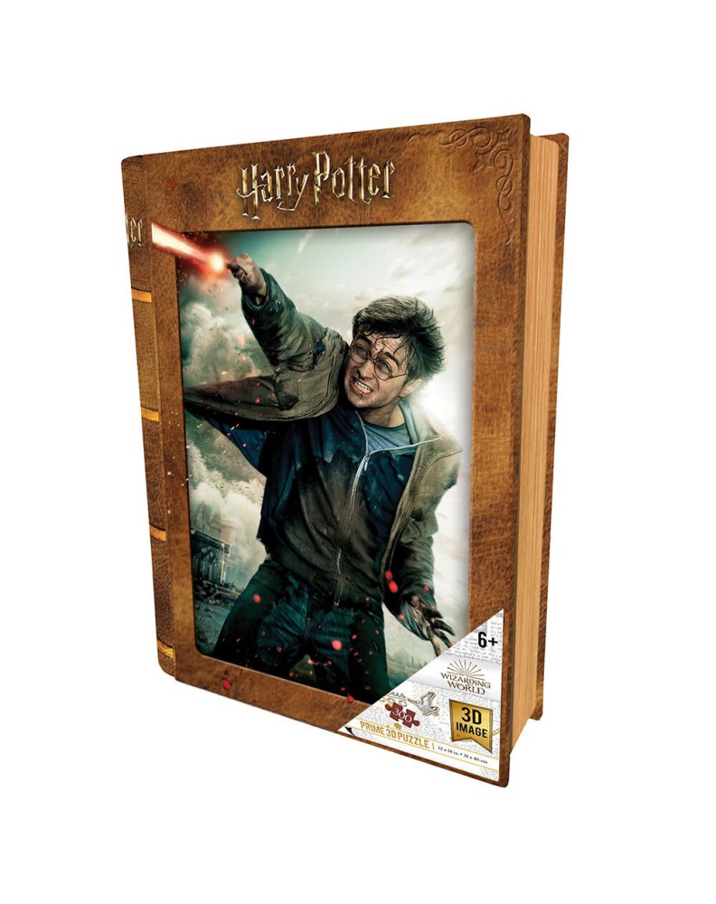 PUZZLE-BOOK LENTICULAR HARRY POTTER BATTLE