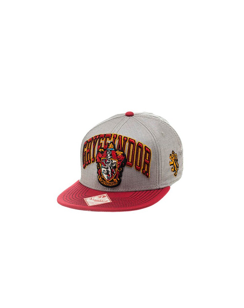 GORRA GRIS Y GRANATE LETRAS GRYFFINDOR HARRY POTTER