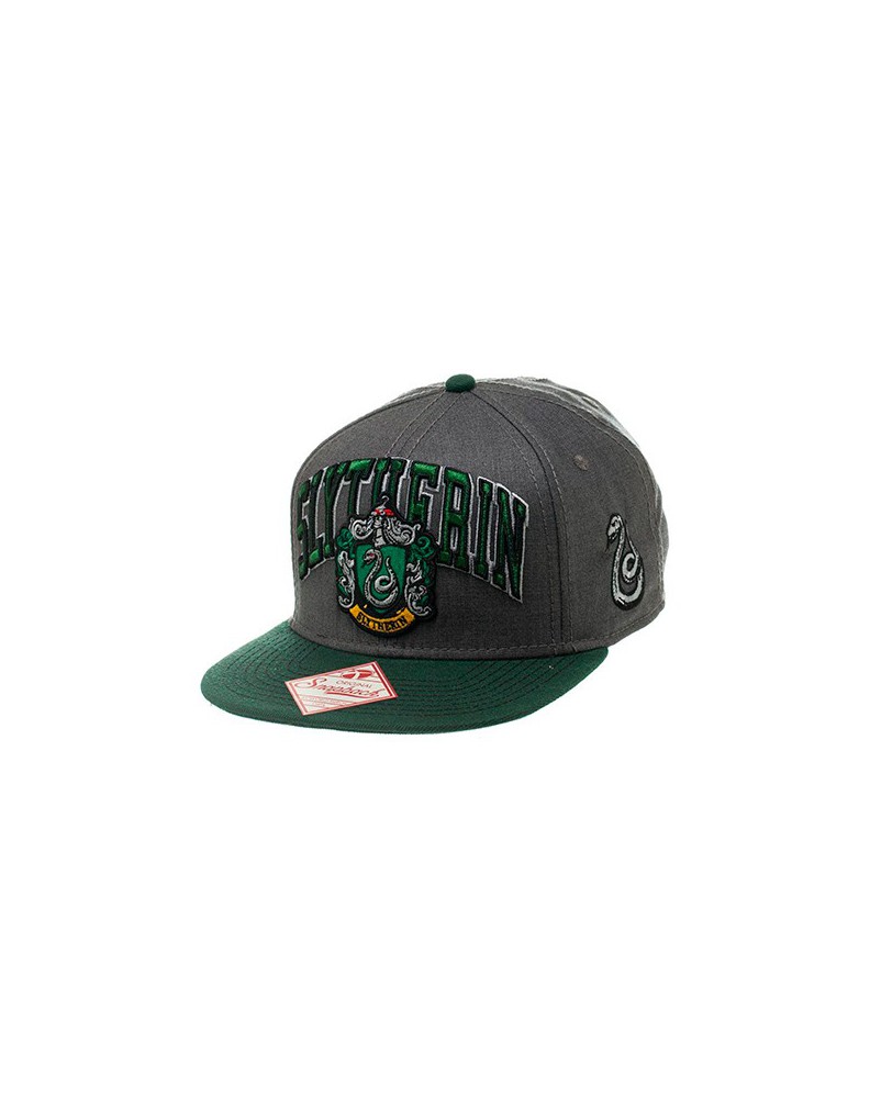 CAP AND GREEN LETTERS GRAY HARRY POTTER SLYTHERIN