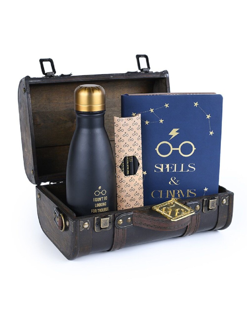 PACK REGALO PREMIUM HARRY POTTER BAÚL HOGWARTS