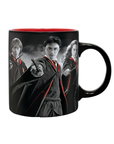 TAZA HARRY-RON-HERMIONE HARRY POTTER