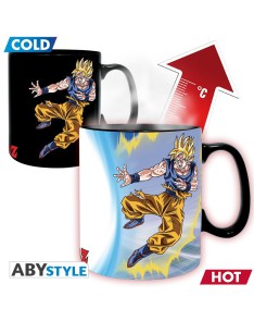 TAZA TERMINCA DRAGON BALL GOKU VS MAJIIN BU