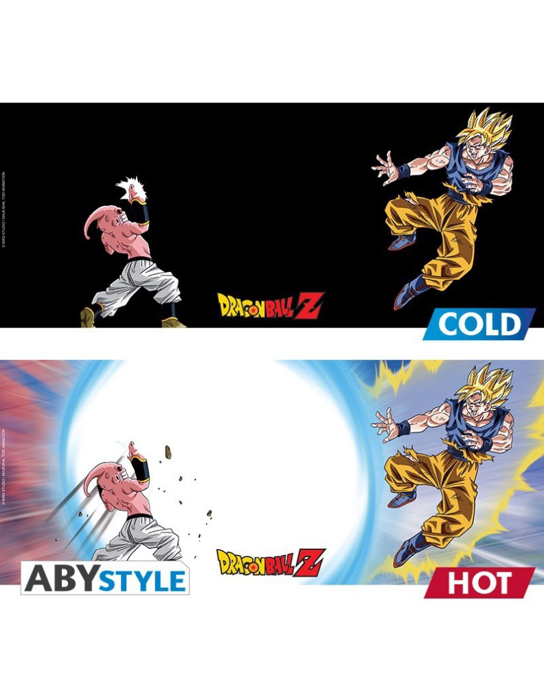 Thermal mug Goku vs Buu Dragon Bal View 3