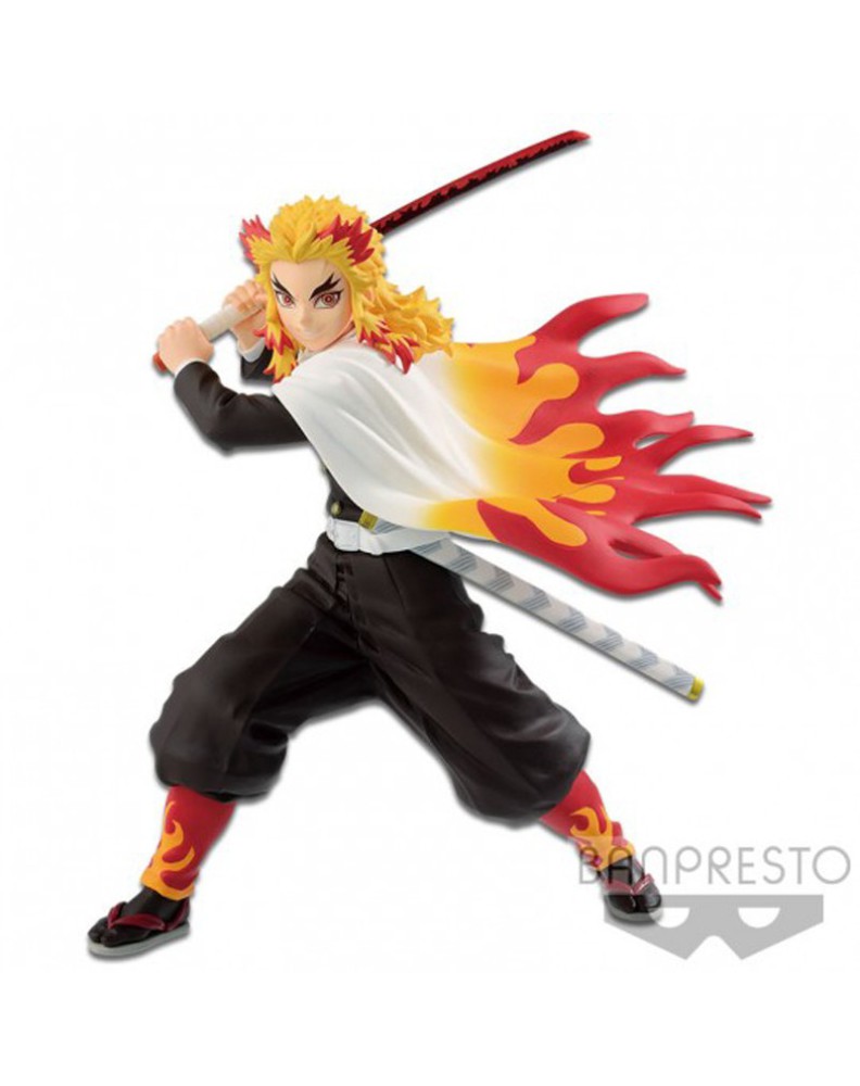 Demon Slayer Kimetsu no Yaiba Vibration Stars Kyojuro Rengoku figure 15cm