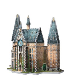 3D PUZZLE CLOCK TOWER HARRY POTTER Hogwarts 420PIEZAS Vista 2