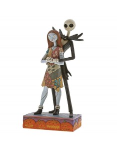 Figura Jack y Sally Pesadilla Antes de Navidad Jim Shore 22 cm Vista 2