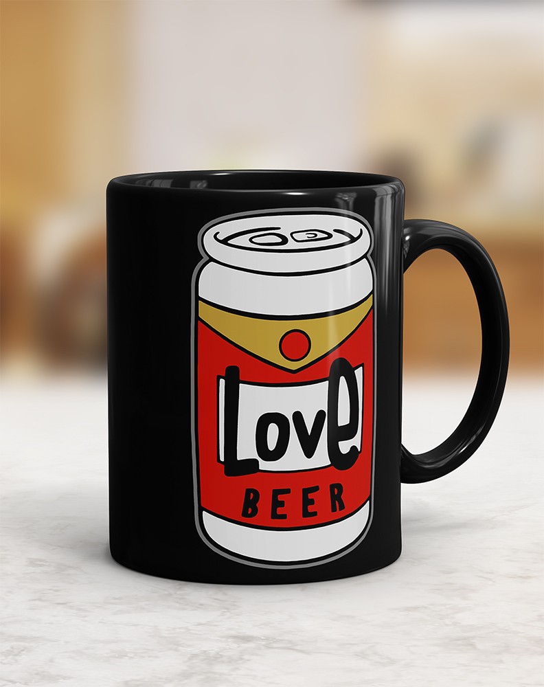 Love Beer mug Vista 2