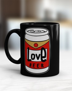 TAZA LOVE BEER Vista 3