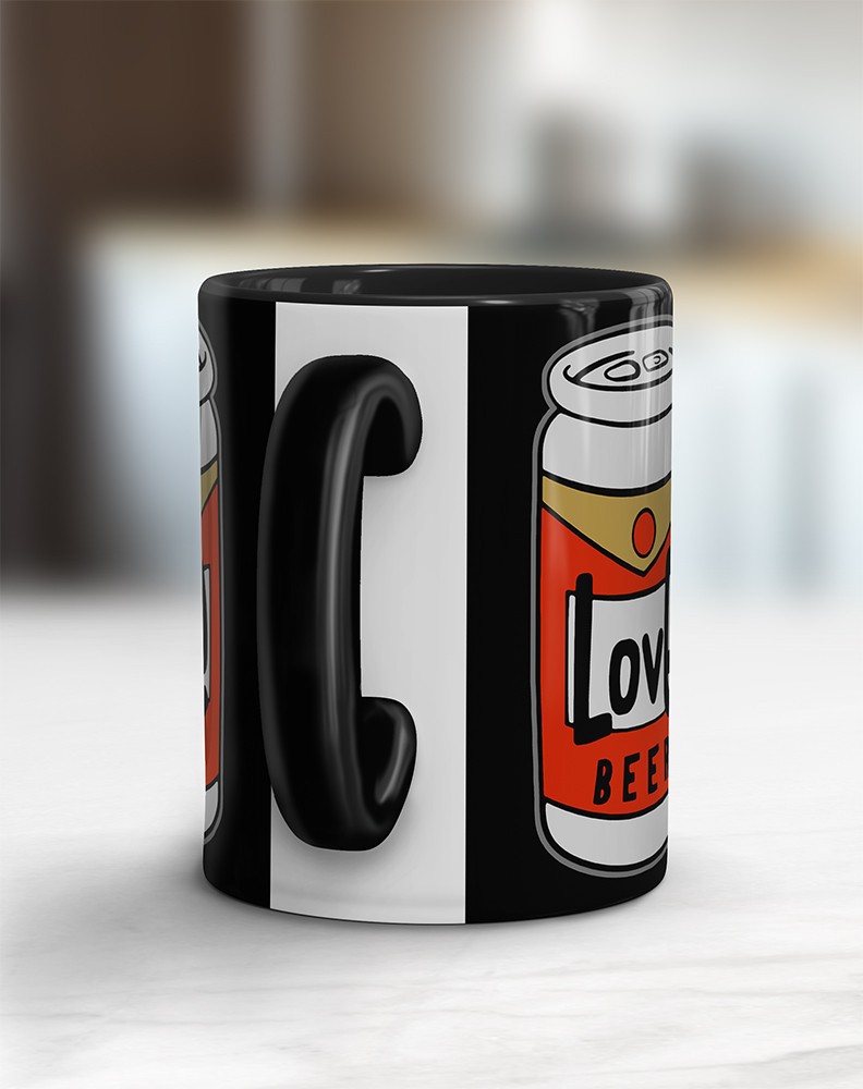 TAZA LOVE BEER Vista 4