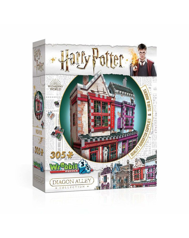 PUZZLE 3D SLUGG & JIGGERS HARRY POTTER 305 PIEZAS Vista 3