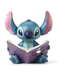 FIGURA DECORATIVA STITCH LIBRO