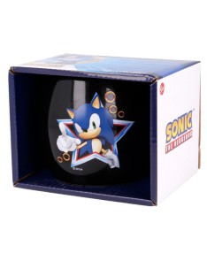 TAZA CERAMICA GLOBE 380 ML EN CAJA REGALO SONIC