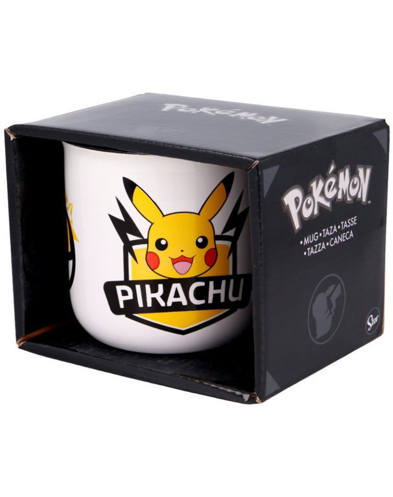 TAZA CERAMICA DESAYUNO 400 ML POKEMON PIKACHU