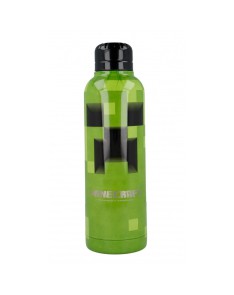 BOTELLA TERMO ACERO INOXIDABLE 515 ML MINECRAFT Vista 2