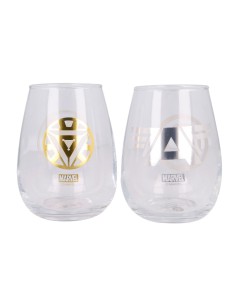 2 PCS 510 ML CRYSTAL GLASS SET MARVEL AVENGERS View 3