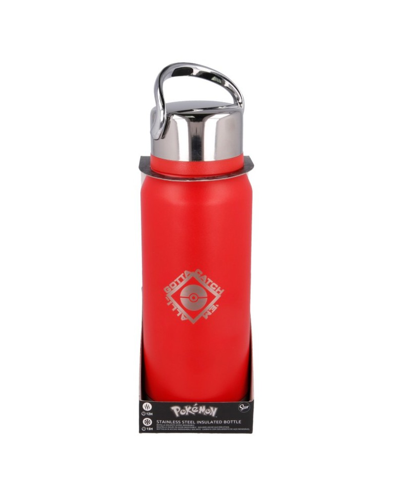 DOUBLE WALLED STAINLESS STEEL HUGO BOTTLE 505 ML POKEMON