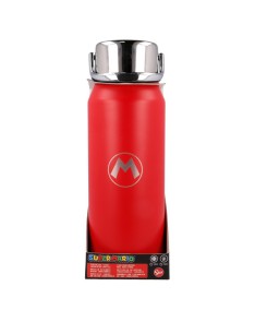 BOTELLA TERMO HUGO ACERO INOXIDABLE 505 ML SUPER MARIO