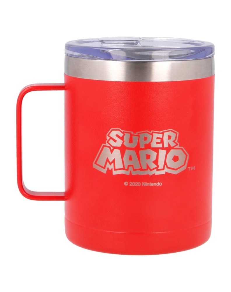DOUBLE WALLED STAINLESS STEEL RAMBLER MUG 380 ML SUPER MARIO View 3
