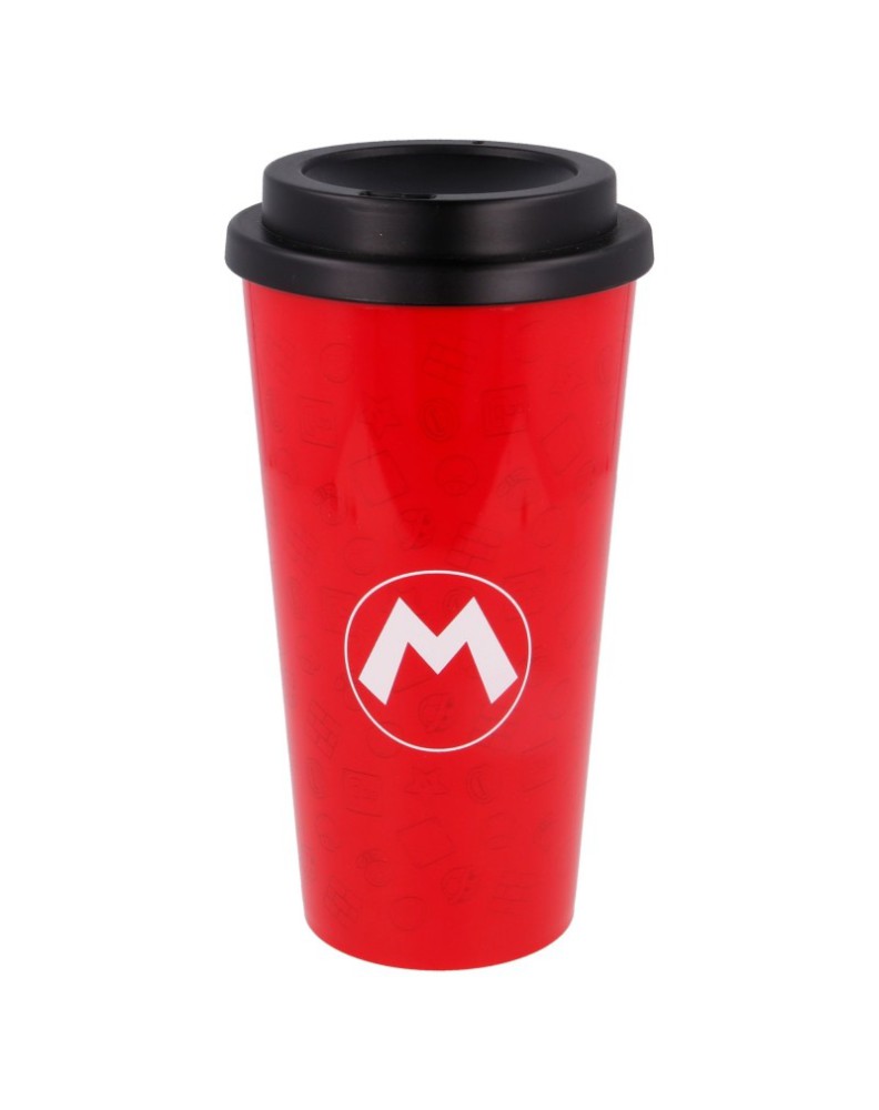 VASO CAFE DOBLE PARED 520 ML SUPER MARIO Vista 2