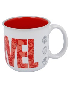 TAZA CERAMICA DESAYUNO 400 ML EN CAJA REGALO MARVEL