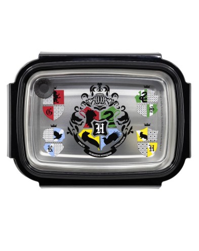 STAINLESS STEEL RECTANGULAR SANDOUBLE WALLEDICH BOX 1020 ML HARRY POTTER Vista 2