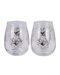 2 PCS 510 ML CRYSTAL GLASS SET HARRY POTTER Vista 2