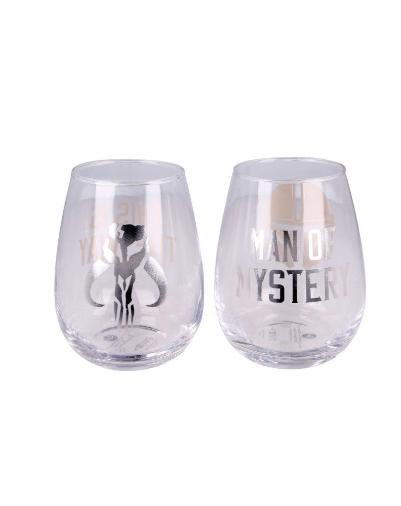 SET 2 VASOS DE CRISTAL 510 ML THE CHILD MANDALORIAN Vista 2