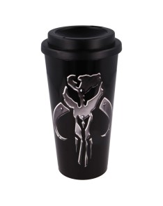 VASO CAFE DOBLE PARED 520 ML THE CHILD MANDALORIAN