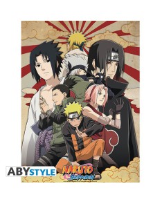 POSTER NARUTO SHIPPUDEN - SHIPPUDEN GROUP 2 - 52X38 CM