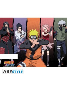 POSTER NARUTO SHIPPUDEN - SHIPPUDEN GROUP 1 - 52X38 CM