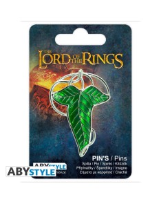 PIN 3D HOJA DE LORIEN - EL SEÑOR DE LOS ANILLOS Vista 3