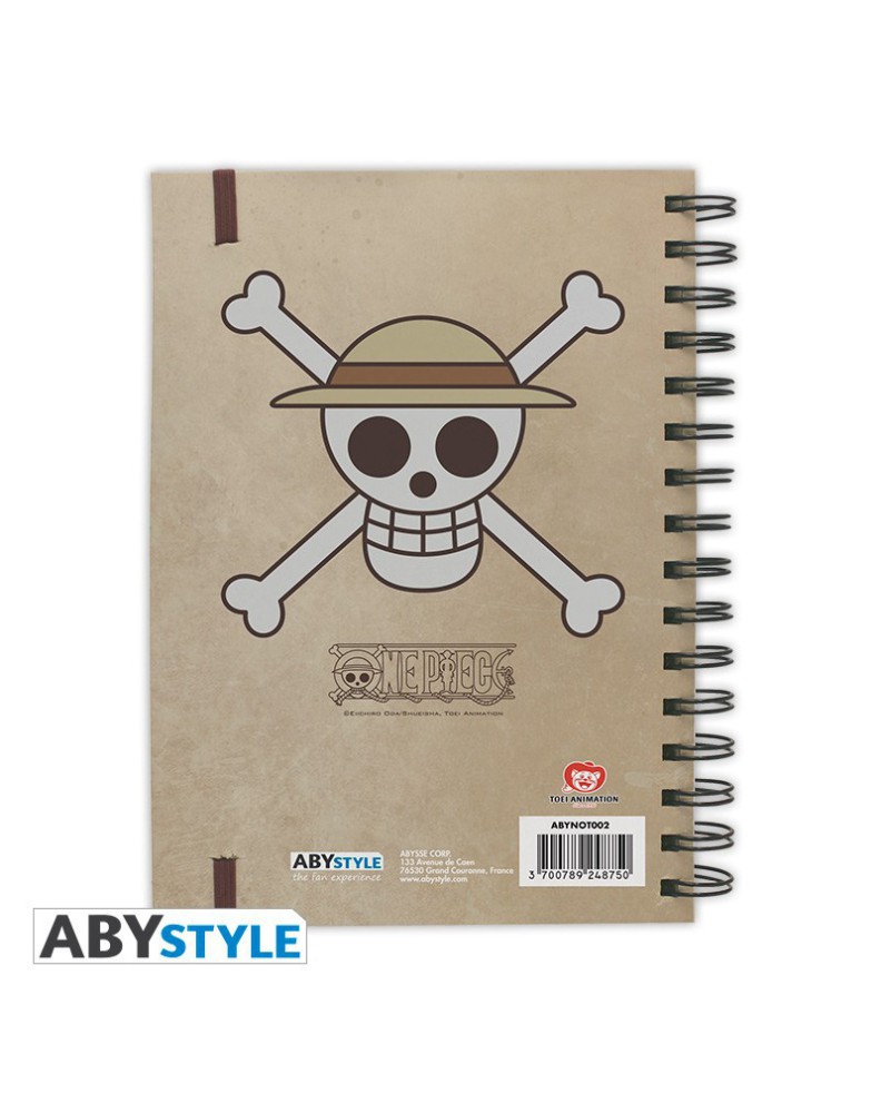 LIBRETA ONE PIECE -WANTED LUFFY- Vista 2