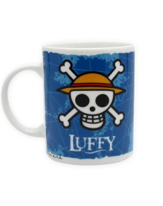 ONE PIECE - Mug - 320 ml - Luffy & Emblem - porcl. with box Vista 2