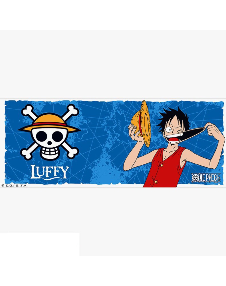 ONE PIECE - Mug - 320 ml - Luffy & Emblem - porcl. with box View 3