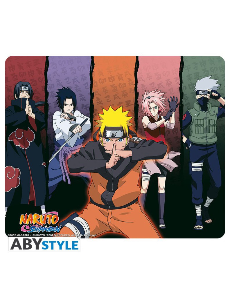 NARUTO SHIPPUDEN - Flexible mousepad - Group