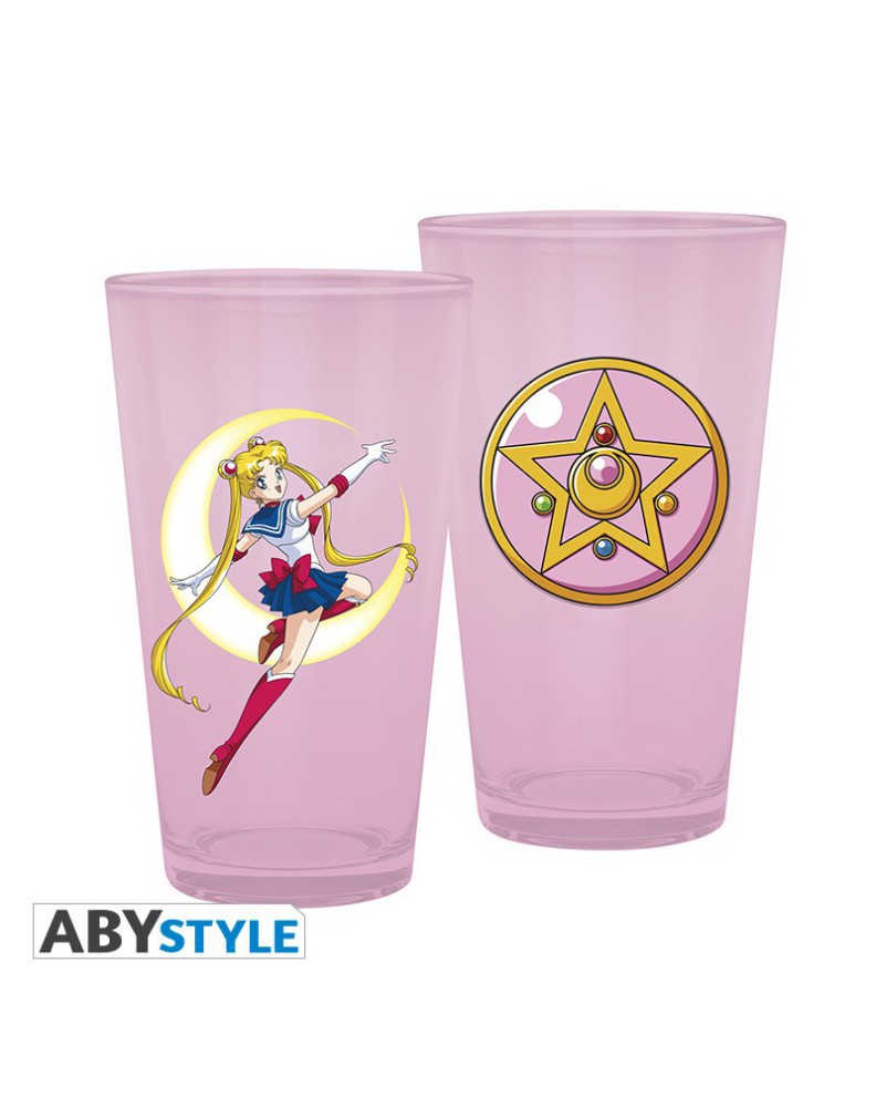 SAILOR MOON - Large Glass - 400ml - Sailor Moon SAILOR MOON - Large Glass - 400ml - Sailor Moon