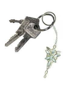 LORD OF THE RINGS - Keychain 3D -Evening star- Vista 2