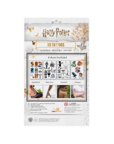 PACK 35 TATUAJES TEMPORALES HARRY POTTER Vista 4