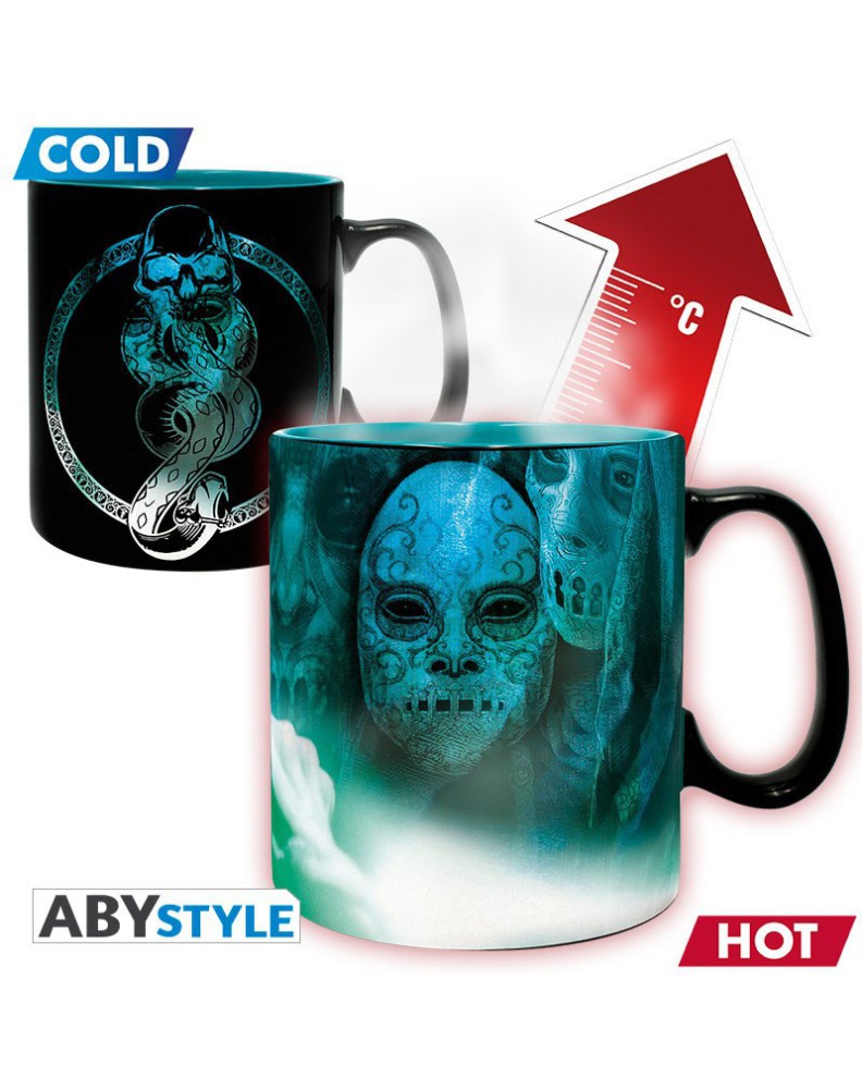 TAZA CAMBIO DE COLOR HARRY POTTER - VOLDEMORT - 460 ML