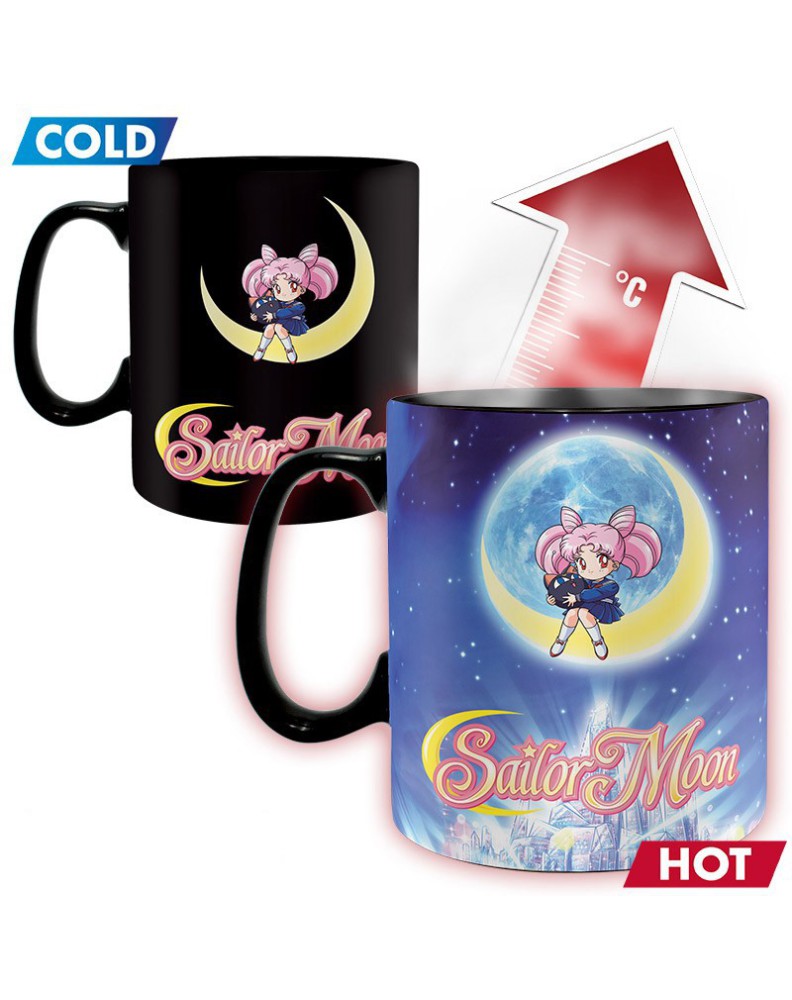 SAILOR MOON - Mug Heat Change - 460 ml - Sailor&Chibi Vista 2