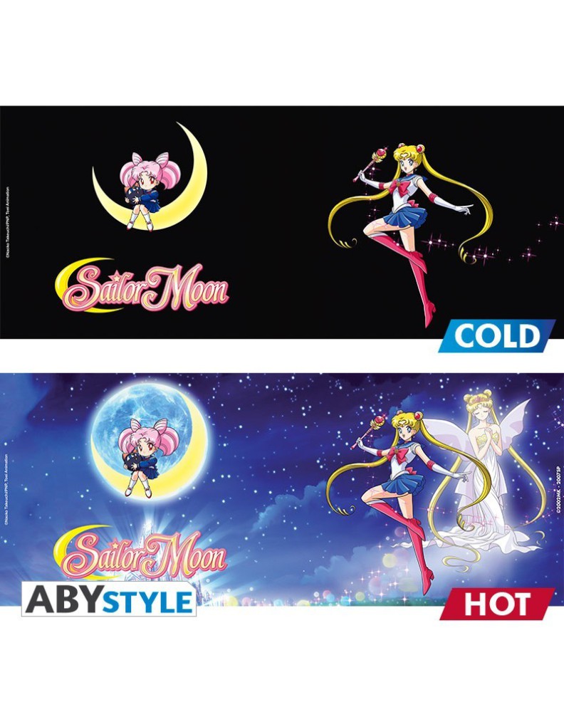 SAILOR MOON - Mug Heat Change - 460 ml - Sailor&Chibi View 3