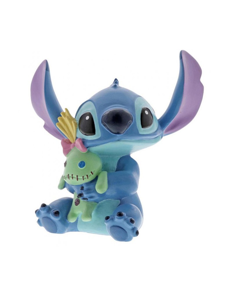 Decorative figure of Stitch with his doll