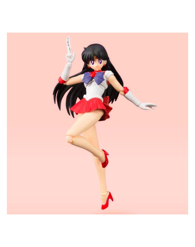 FIGURA SAILOR MARS ANIMATION COLOR EDITION SAILOR MOON 14CM Vista 4