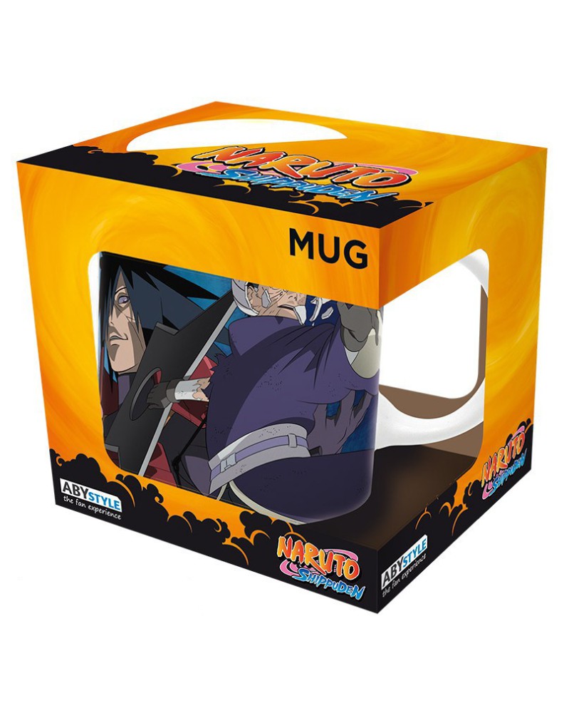 TAZA NARUTO SHIPPUDEN - 320 ML - NARUTO VS MADARA