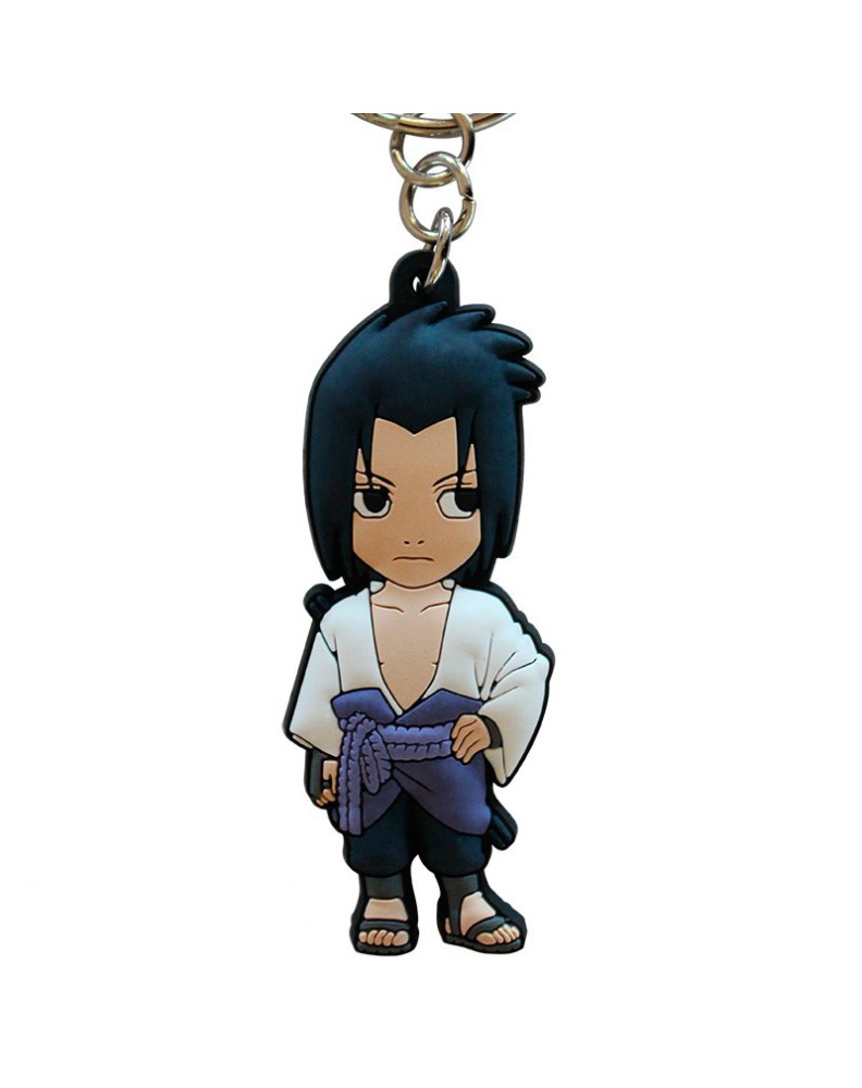 LLAVERO NARUTO SHIPPUDEN - PVC "SASUKE" Vista 3