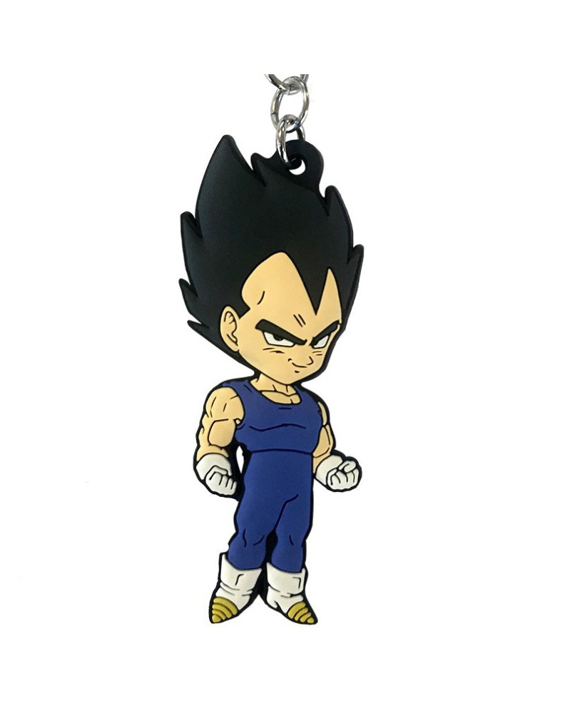 Porte-clés Dragon Ball Z Vegeta Lumineux - Pendatif Brillant - Neuf - Pour Fans De Manga