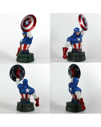 MARVEL BUST - 1/6 CAPTAIN AMERICA Vista 2