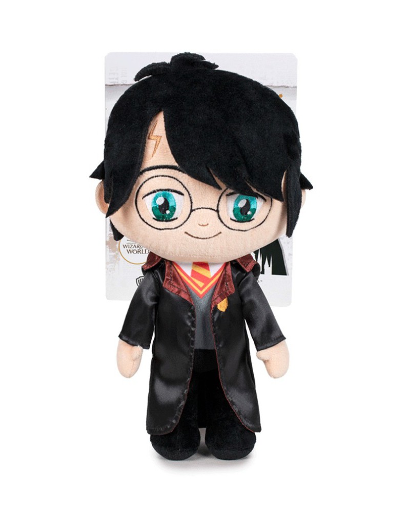 PELUCHE HARRY POTTER WIZARD CON ESCOBA T300