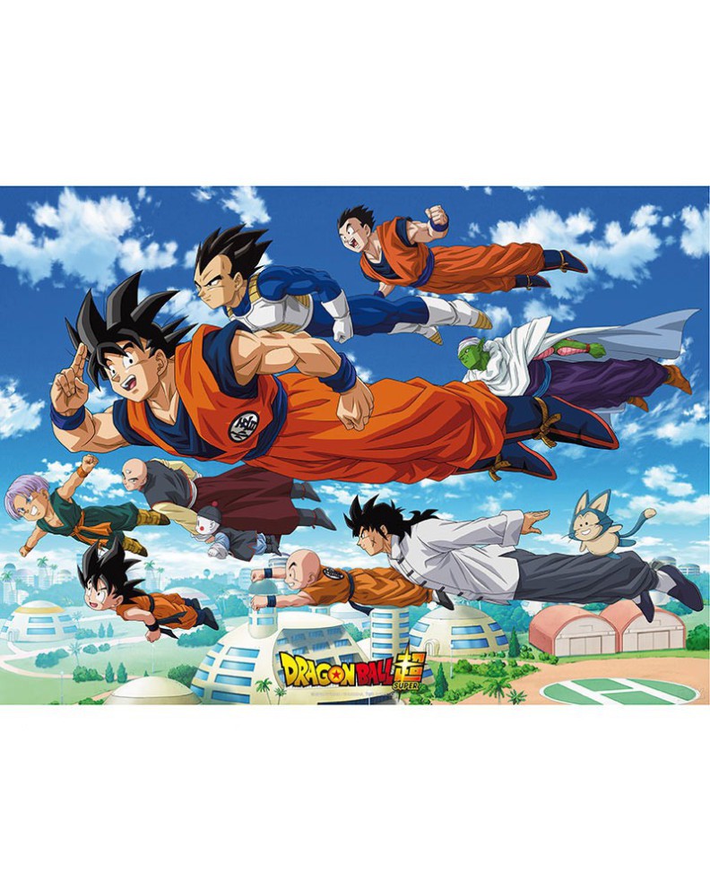 SET 2 POSTERS 52x38 GOKU AND FRIENDS - DRAGON BALL SUPER Vista 3